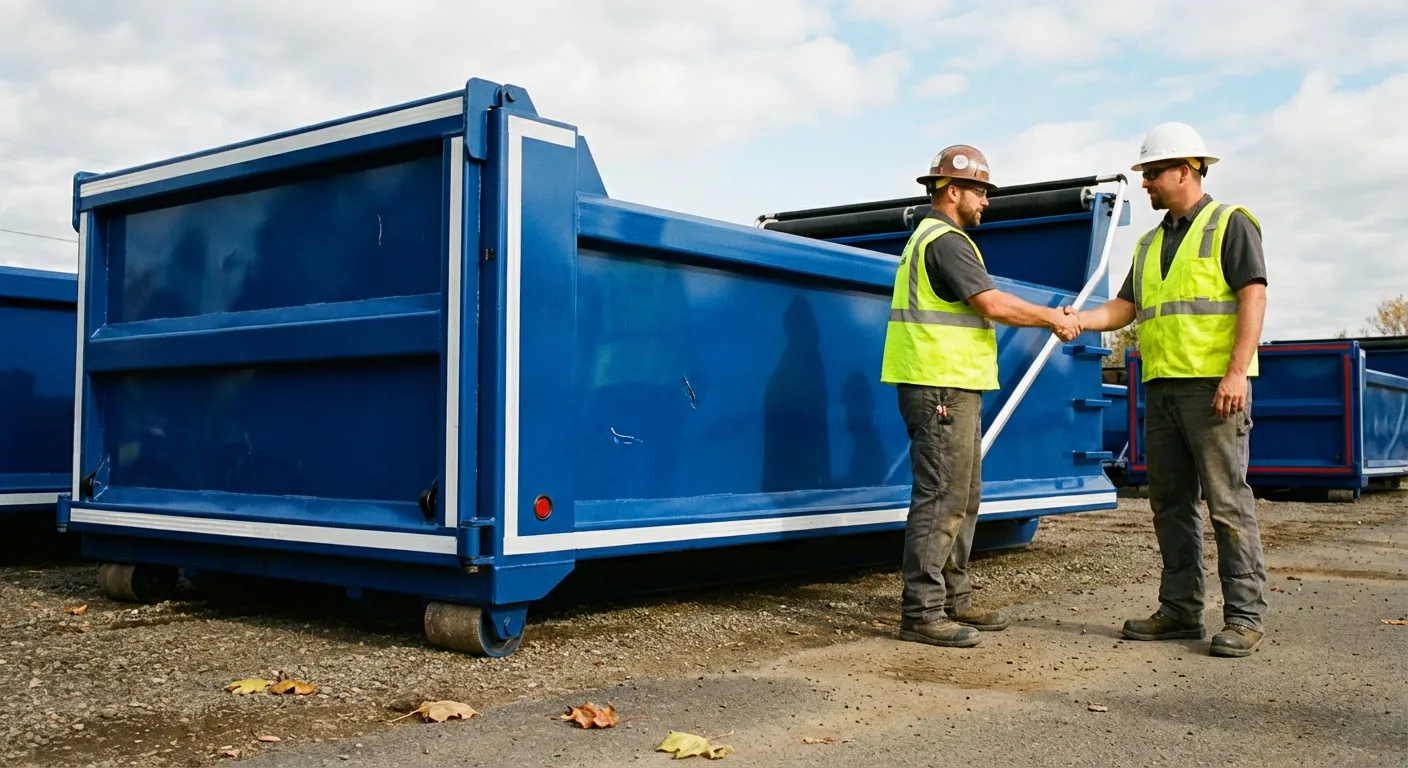 Dumpster rental service in Waterbury