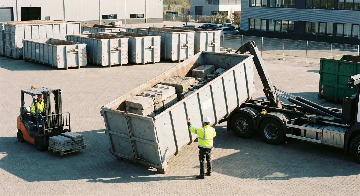 Heavy duty concrete dumpster specifications in Waterbury, CT