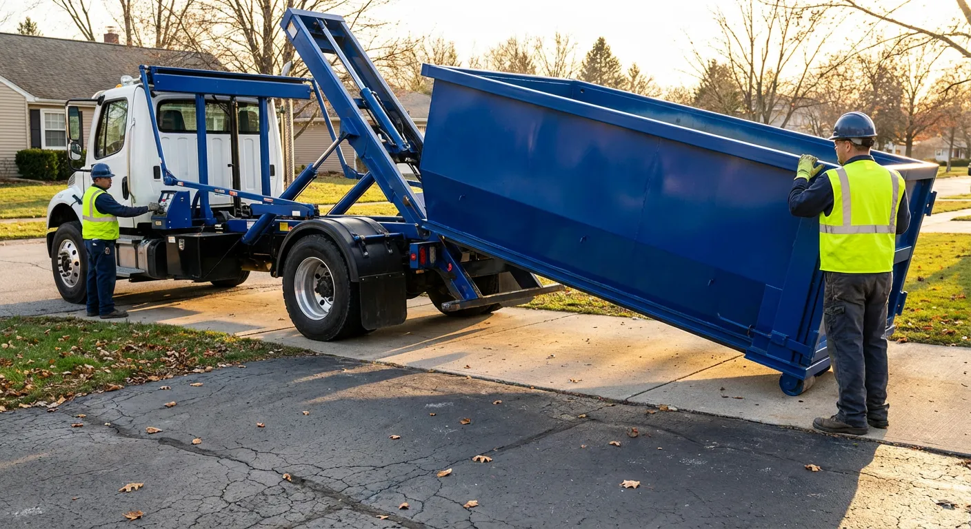 Roll-off dumpster rental service in Waterbury, CT