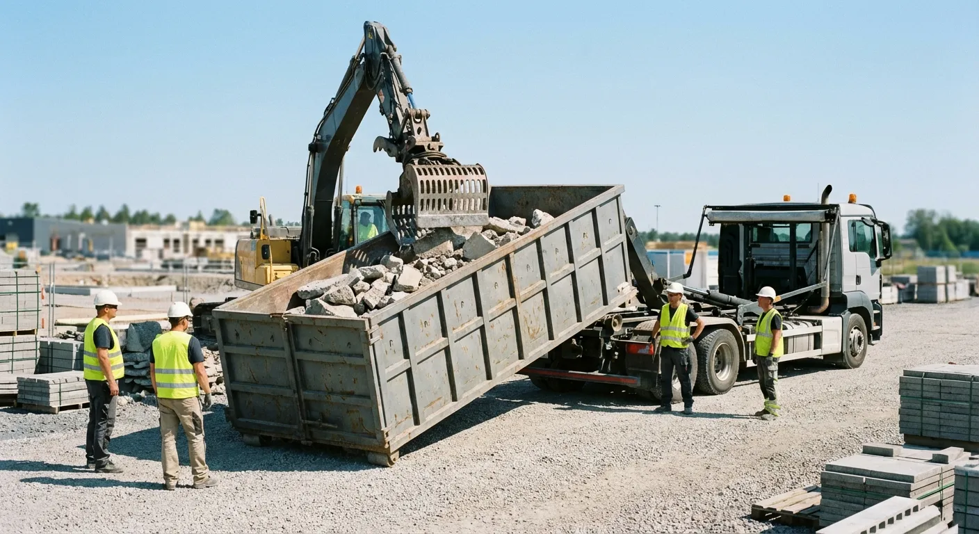 Concrete Disposal for heavy debris in Waterbury, CT