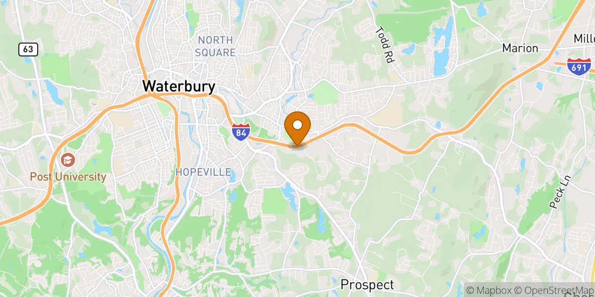 neighborhood map neighborhood map in Waterbury, CT